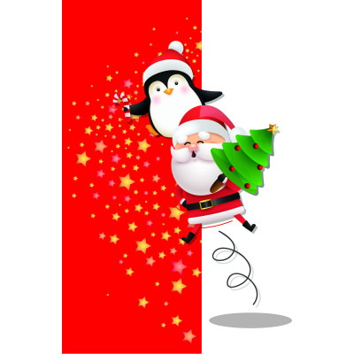 Biglietto natale pupazzi 2