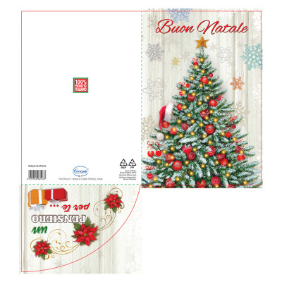 Biglietto portasoldi Buon Natale 2