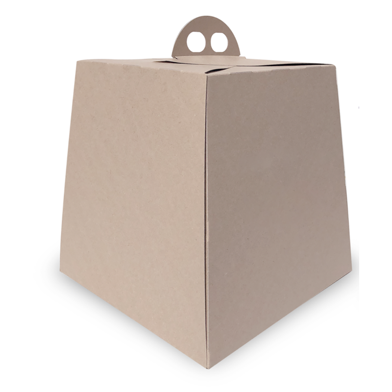 Scatola per pandoro avana Ecolife