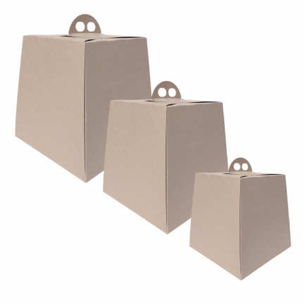 Scatola per pandoro avana Ecolife Scatola per pandoro avana Ecolife