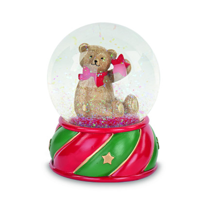 Boulew de neige orsetto con fiocco rosso Boulew de neige orsetto con fiocco rosso