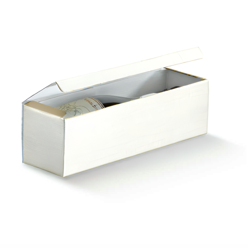 Scatola porta bottiglia Cantinetta bianca