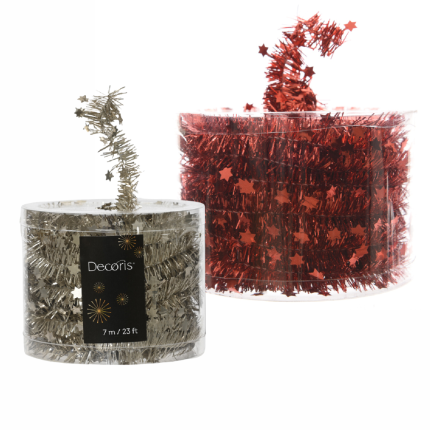 Ghirlanda di stelle luccicanti Ghirlanda di stelle luccicanti