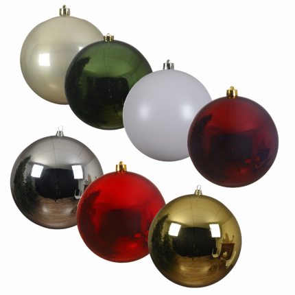 Palla colorata per Albero di Natale 14cm