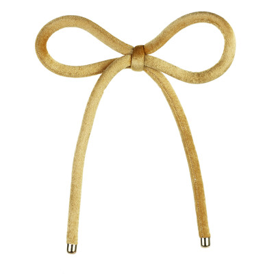 Fiocco in velluto oro