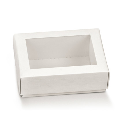 Scatola quadretto con finestra porta cioccolatini