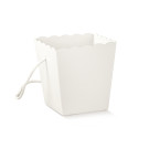 Vaso in cartoncino con cordini
