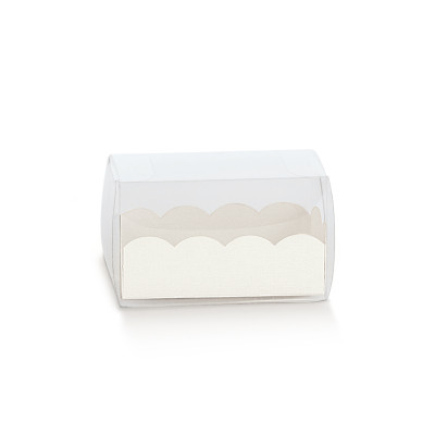Astuccio porta macarons Fibra bianco 2