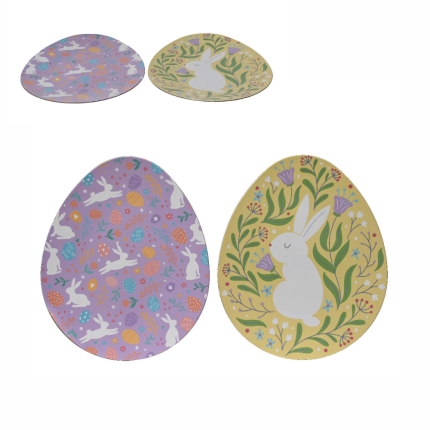 Piatto a Uovo Decorativo Pasqua