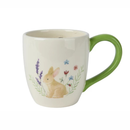 Tazza Dolomite con coniglio