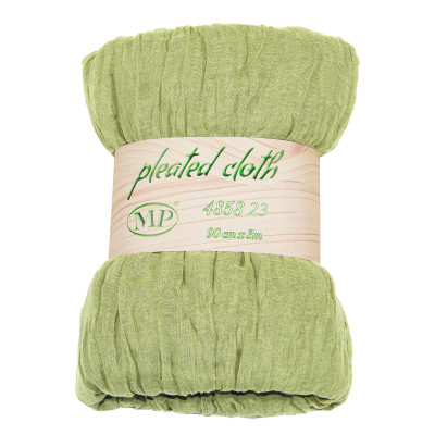 tessuto plisettato verde salvia