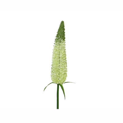 Bush flower verde con stelo