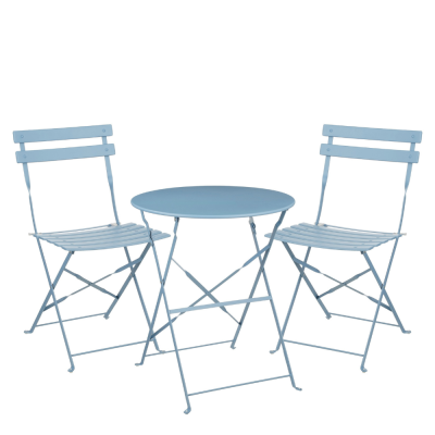 Set bistrot 3 pezzi blu