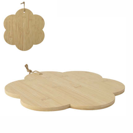 Tagliere a fiore in bamboo Tagliere a fiore in bamboo