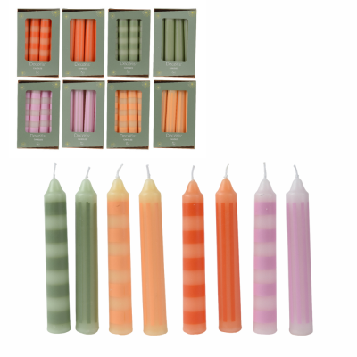 Candele fantasia (4 pezzi)