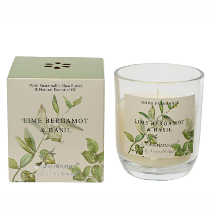 Candela bergamotto e basilico Candela bergamotto e basilico