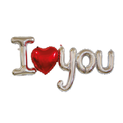 Palloncino scritta Love You