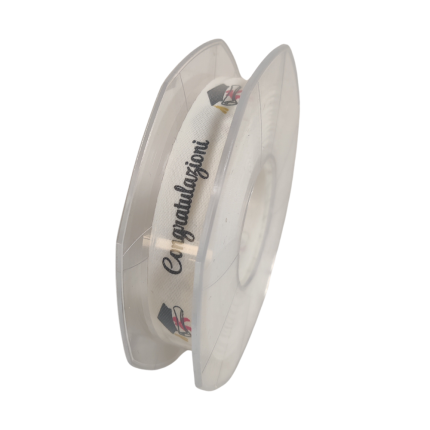 Nastro doppio raso seta con tocco Laurea