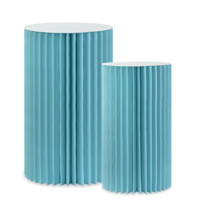 Alzata plisettata in carta on vassoio Alzata plisettata in carta on vassoio