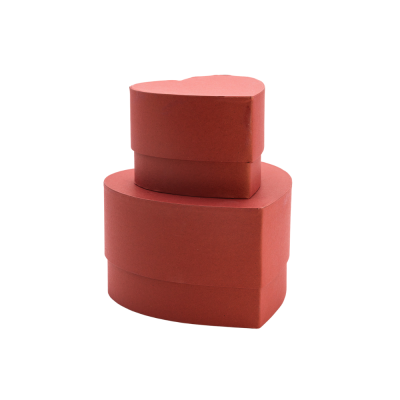 Scatola cuore rosso