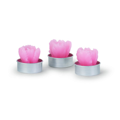 Tea light tulipani rosa