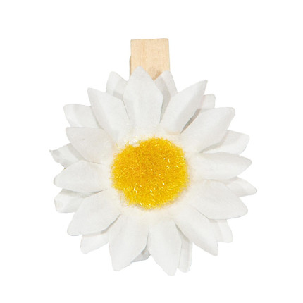 Mollettina margherita bianca