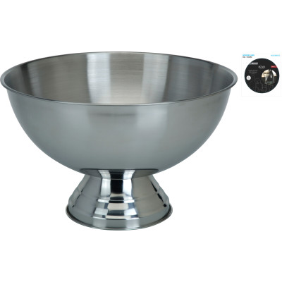 Coppa centrotavola in acciaio inox