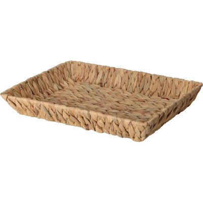 Vassoio intrecciato rettangolare 38x28cm