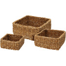 Cesti intrecciati quadrati