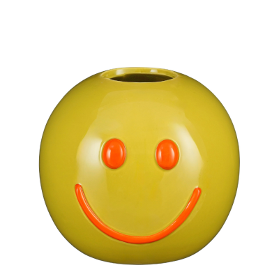 Vaso smile giallo ocra