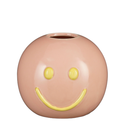 Vaso smile rosa