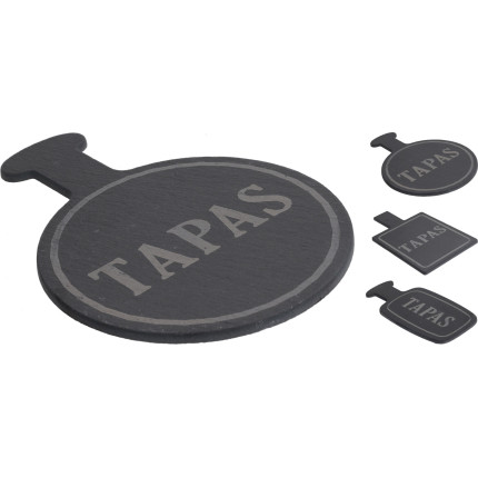 Vassoio in ardesia 18cm Vassoio in ardesia 18cm