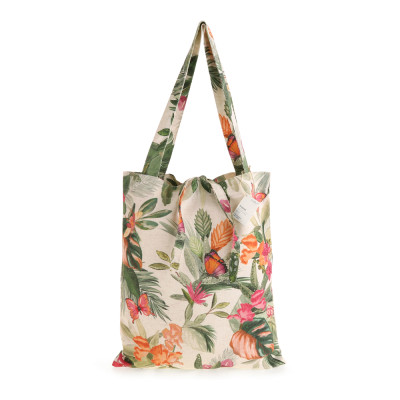 Shopper in tessuto tropici