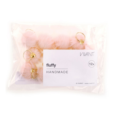Pompon Fluffy (12 pezzi) 2