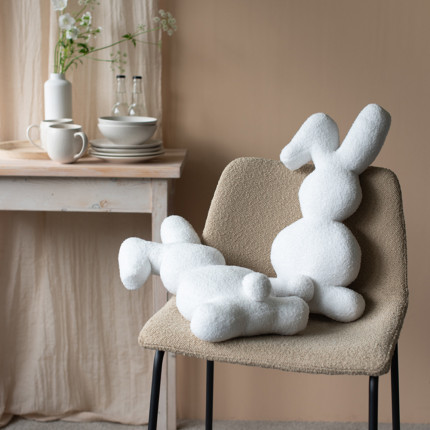 Cuscino coniglio bianco: Incartare
