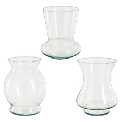 Vaso in vetro Jazz 20cm Vaso in vetro Jazz 20cm