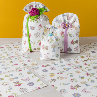 Buste regalo in polipropilene Botanic (50 pezzi) 2