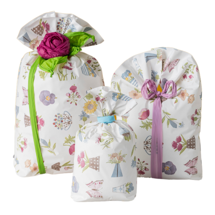 Buste regalo in polipropilene Botanic (50 pezzi)