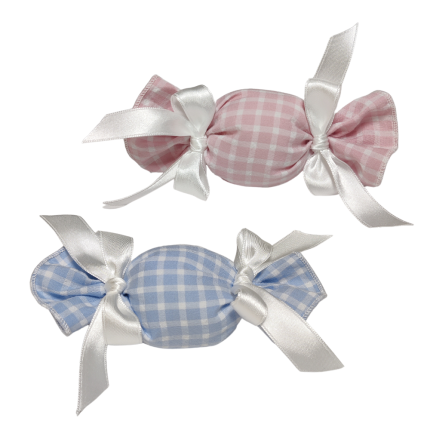 Sacchetto portaconfetti a quadretti Sacchetto portaconfetti a quadretti