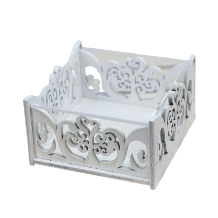 Scatola in legno con coperchio in plexiglass