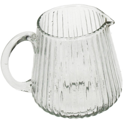 Brocca in vetro trasparente 12cm
