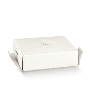 Fondo per uovo in fibra bianco