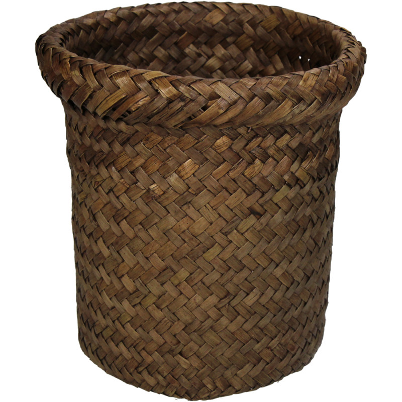Cesto seagrass marrone 15cm