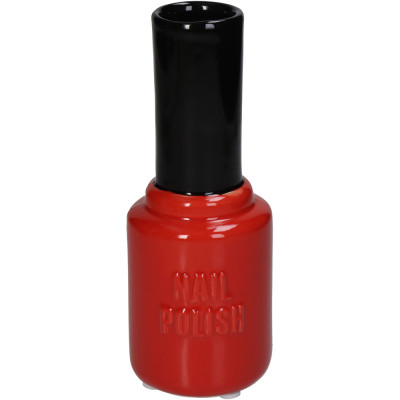 Vaso smalto rosso