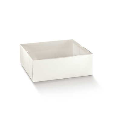 Scatole Porta Dolci Lady in fibra bianco 2