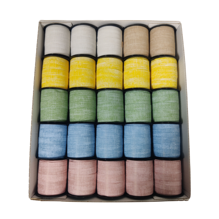 Rocchetti melange da 10mt (25 pezzi)Incartare Rocchetti melange da 10mt (25 pezzi)Incartare