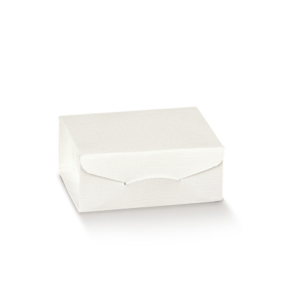 Scatola Gift in fibra bianco porta confetti