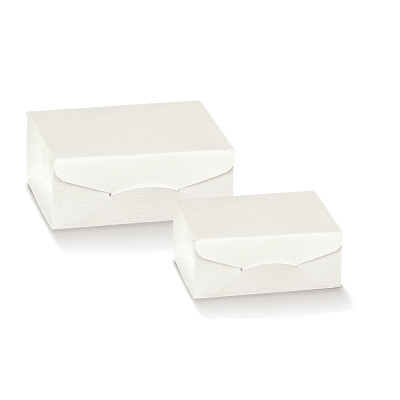 Scatola Gift in fibra bianco