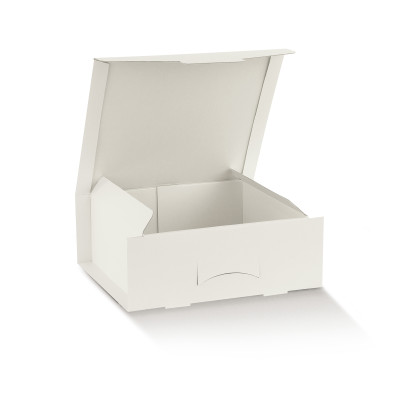 Scatola Gift porta colomba 1kg fibra bianco 2