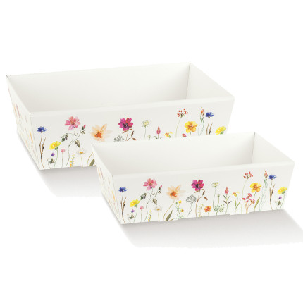 Vassoio conico Spring Flowers